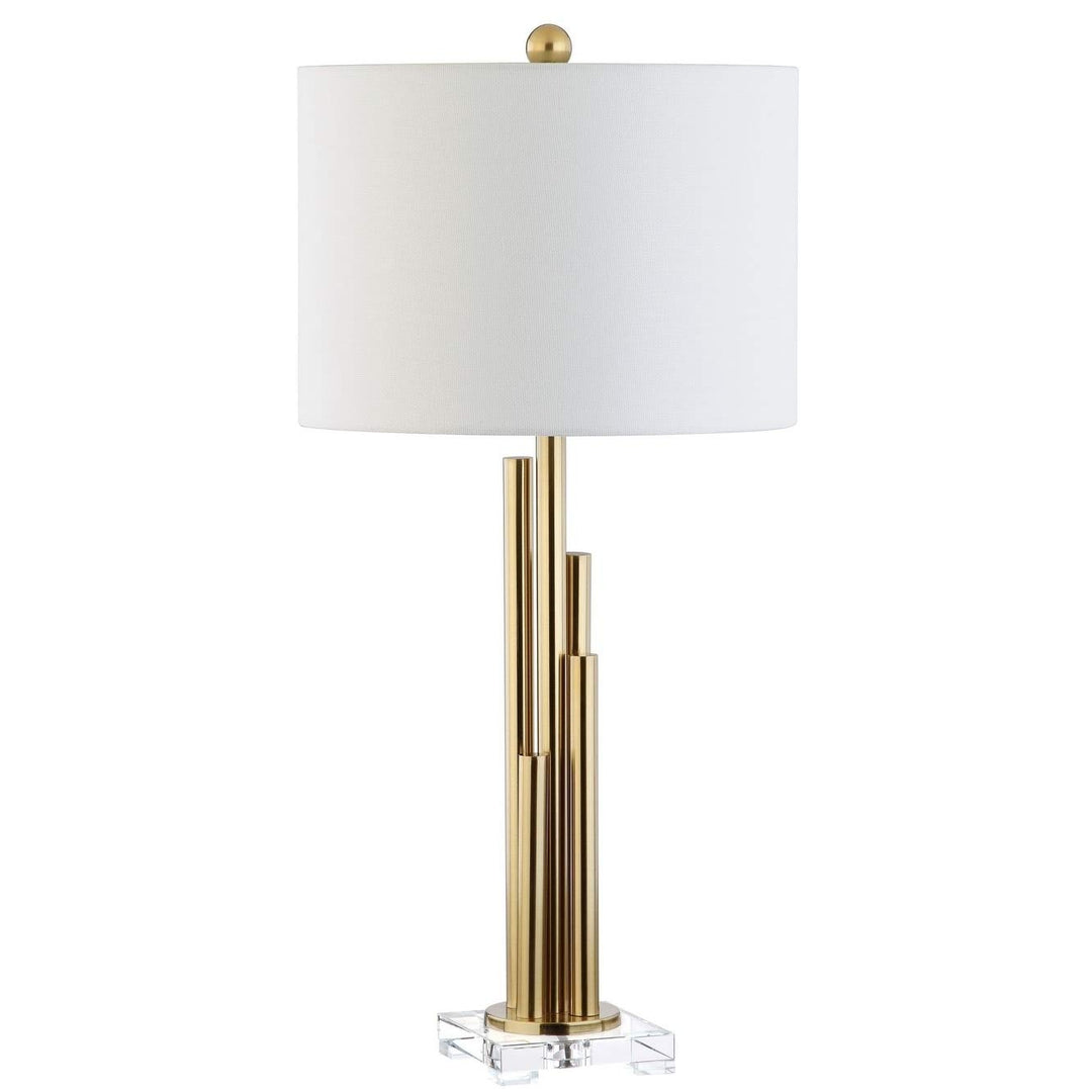 Lighting 32-inch Hopper Led Table Lamp (Set of 2) Metallic Modern Contemporary - Diamond Home USA