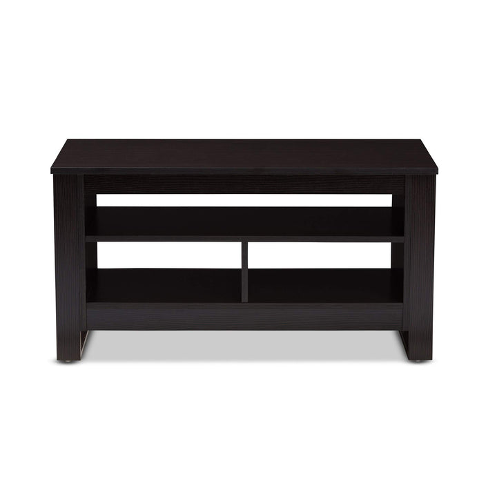 Baxton Studio Contemporary Dark Brown Coffee Table by - Diamond Home USA