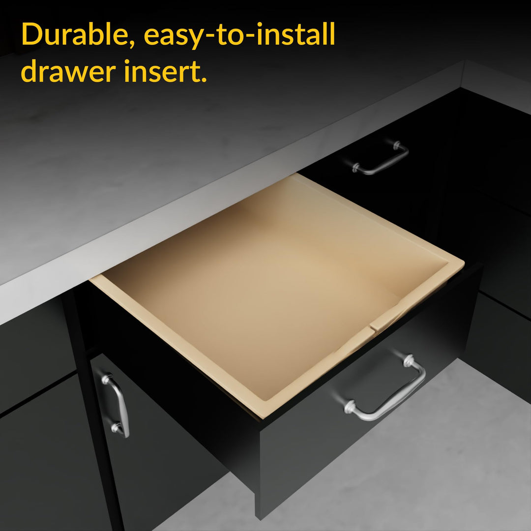 Strybuc Industries 45-90 Cabinet Drawer Insert 20-1/2" Width x 4" Height Plastic - Diamond Home USA