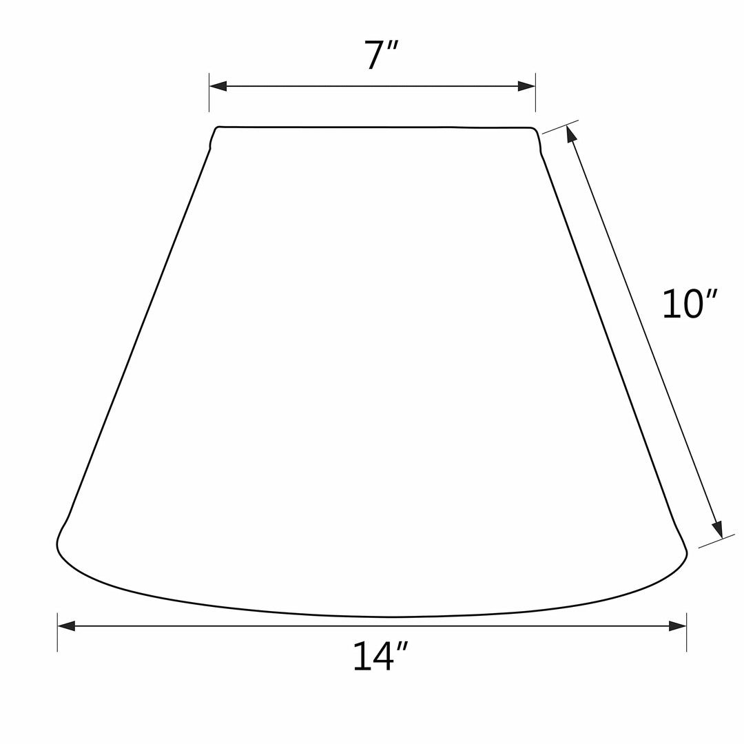Aspen Creative 32366 Transitional Hardback Empire Shaped Spider Construction - Diamond Home USA