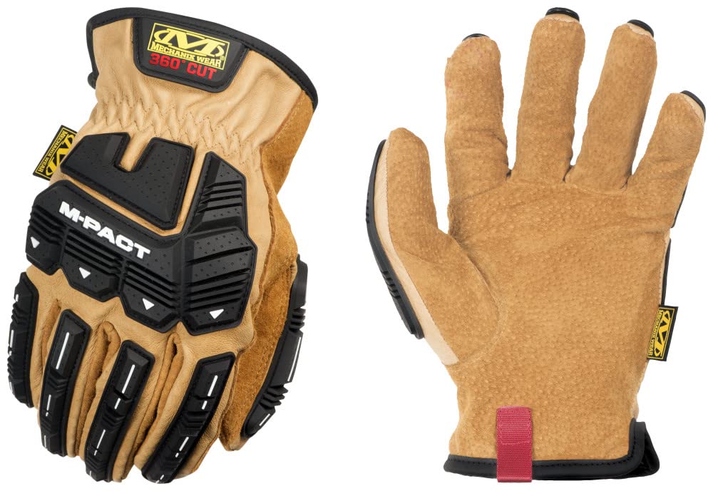 Mechanix Wear: Durahide M-Pact Driver F9-360 Leather Work Gloves: All Around