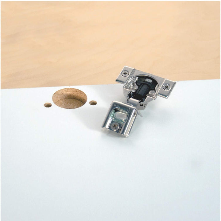 Blum 38N otion Metal 5/16-inch Overlay 105-degree Compact Press-in Soft-Close - Diamond Home USA