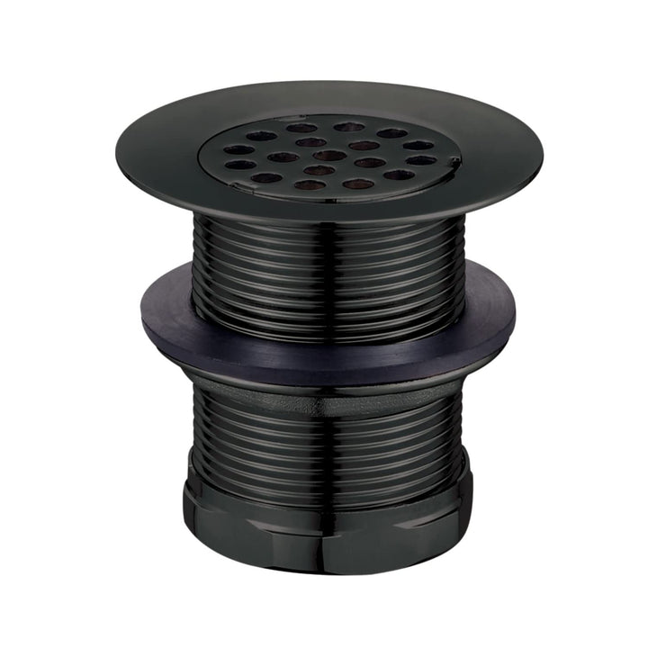 Kingston Brass KBU1000 Seattle 2-Inch Brass Grid Bar/Utility Sink Drain Matte Matte Black