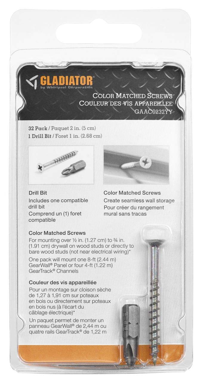 Gladiator Color Matched Screws GAAC0232
