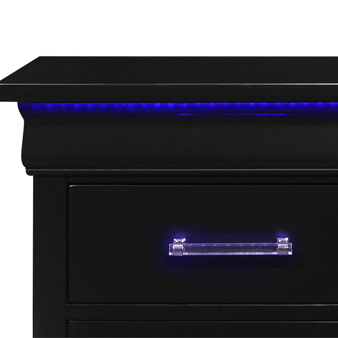 Global Furniture USA Blue Nightstand - Diamond Home USA