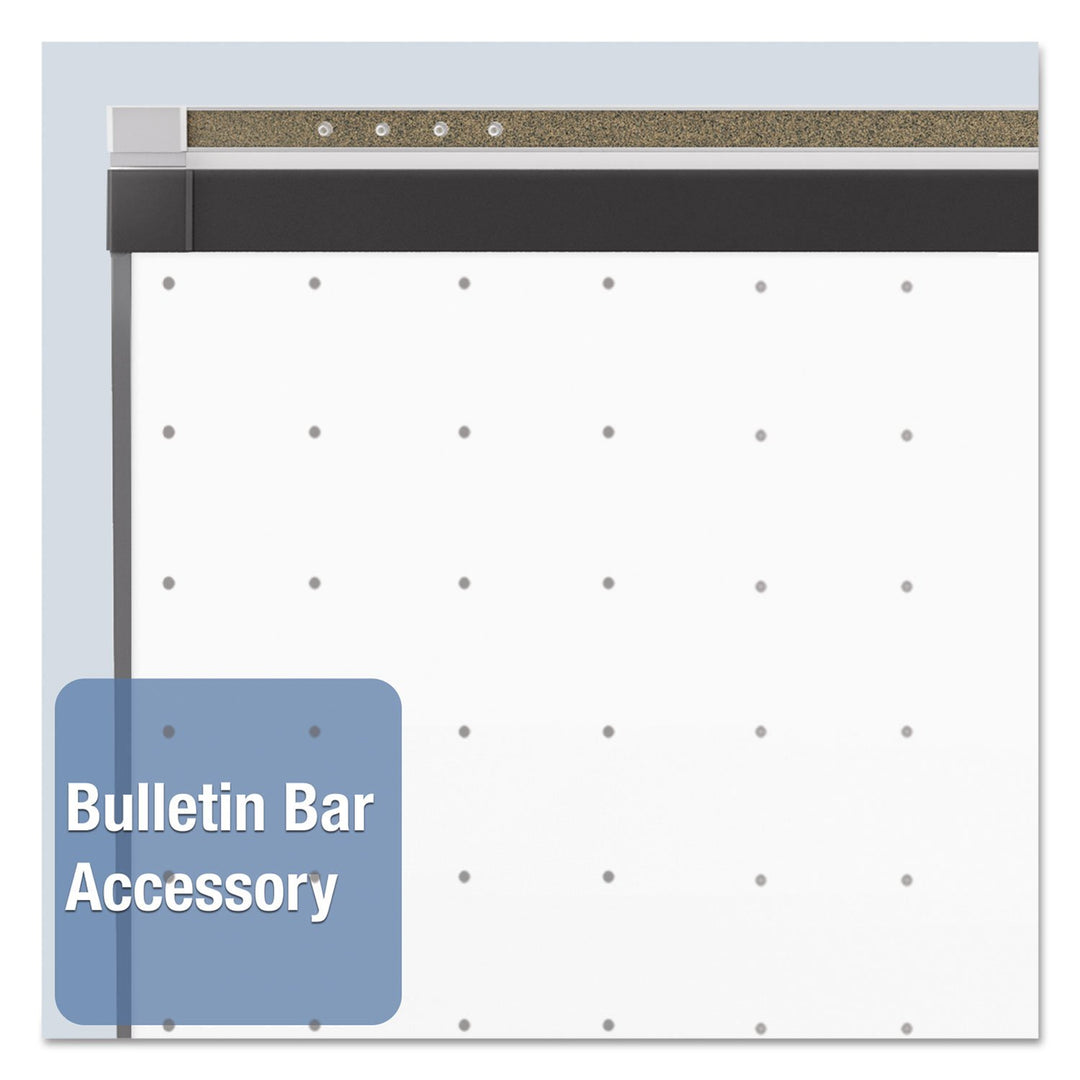 Quartet TEM544B Prestige 2 Magnetic Total Erase Whiteboard 48 x 36 Black Frame - Diamond Home USA