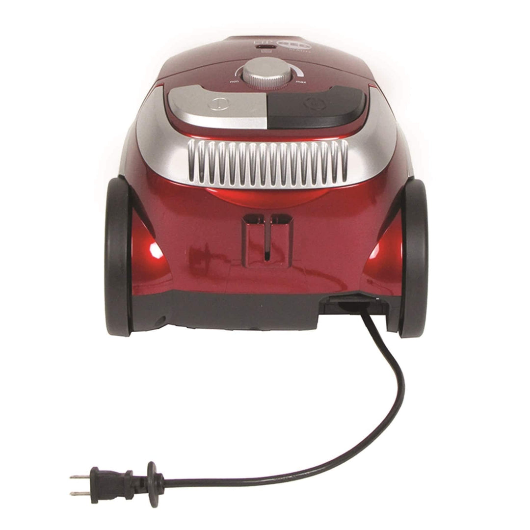 Red Canister Vacuum Black Filter Lightweight - Diamond Home USA