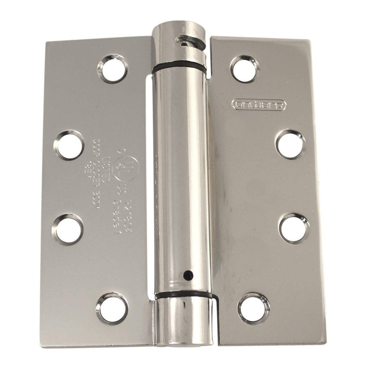 Richelieu 5823CB1 Onward Full Mortise Adjustable Spring Butt Hinge for