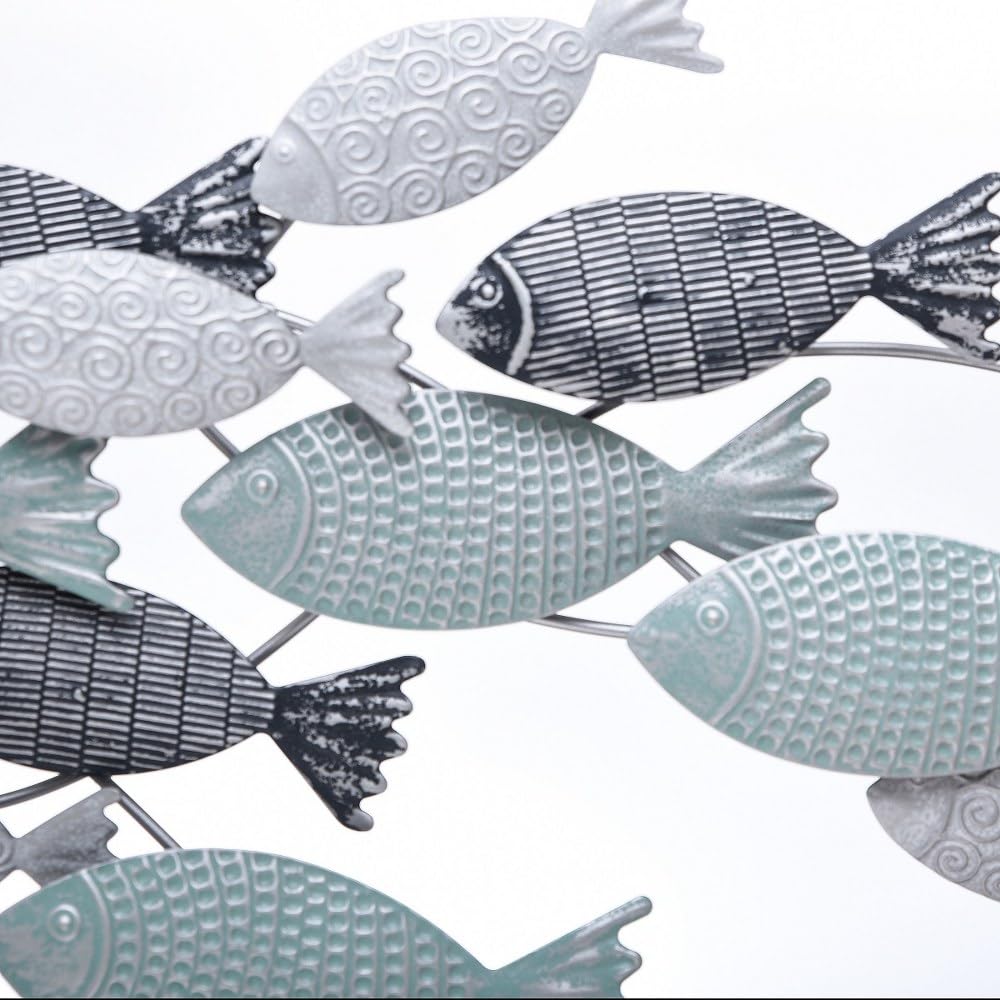 Metal School - 56 Inch Metal Wall Art - Diamond Home USA