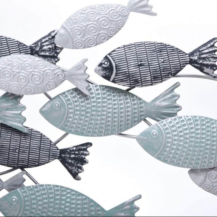 Metal School - 56 Inch Metal Wall Art - Diamond Home USA