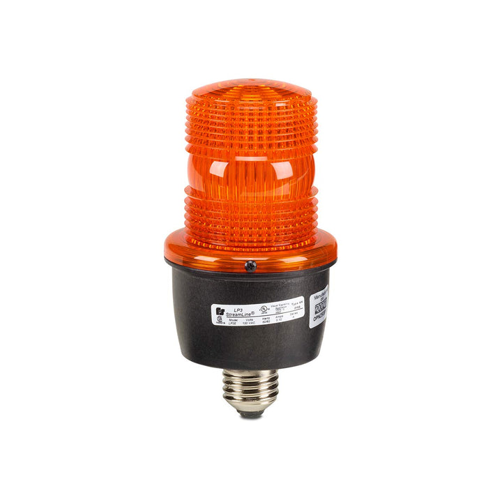 Federal Signal Low Profile Warning Light Strobe Amber