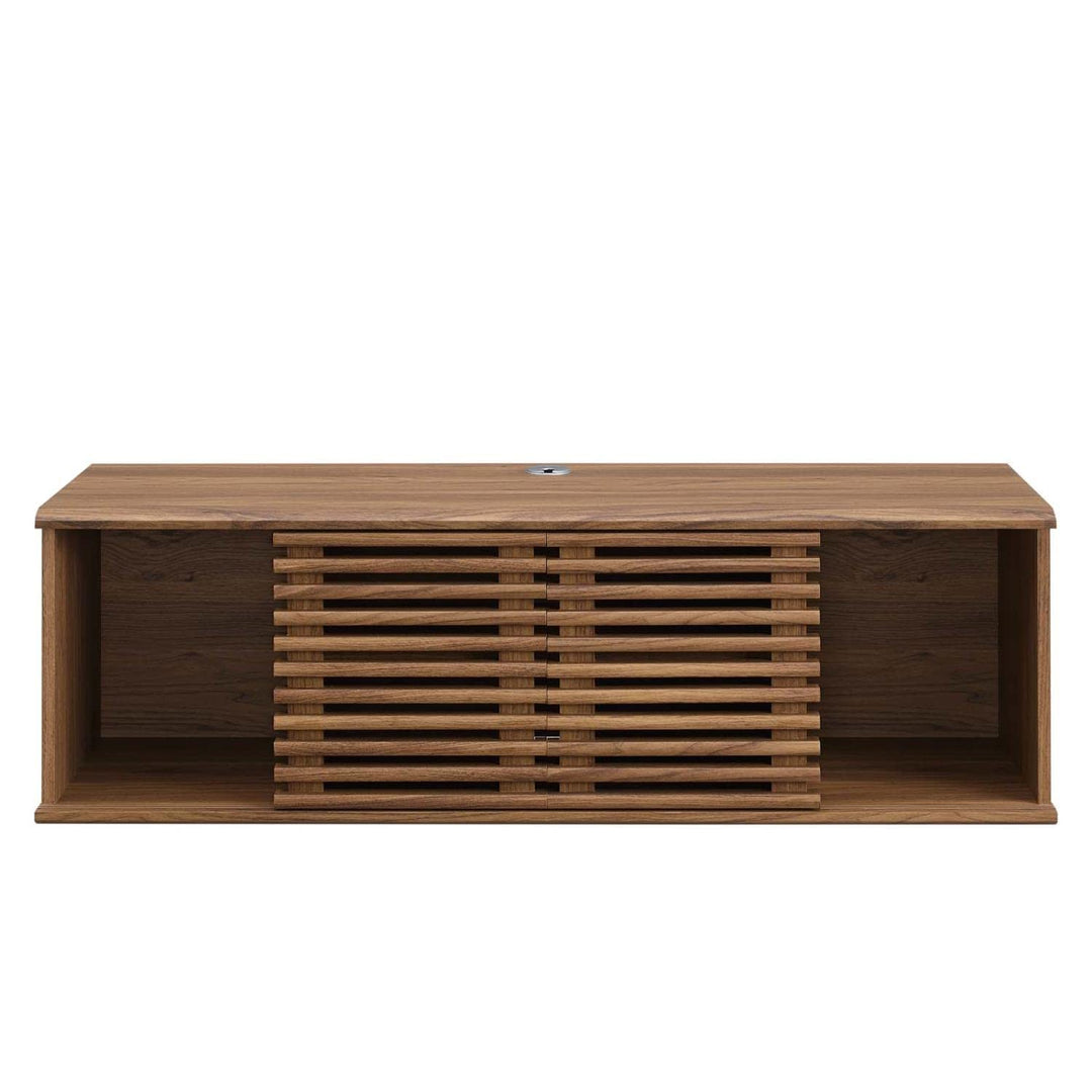 Modway Render 46" Mid-Century Modern all Mount Media Console TV Stand 46 Inch - Diamond Home USA