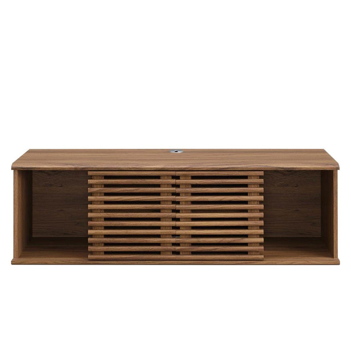 Modway Render 46" Mid-Century Modern all Mount Media Console TV Stand 46 Inch - Diamond Home USA