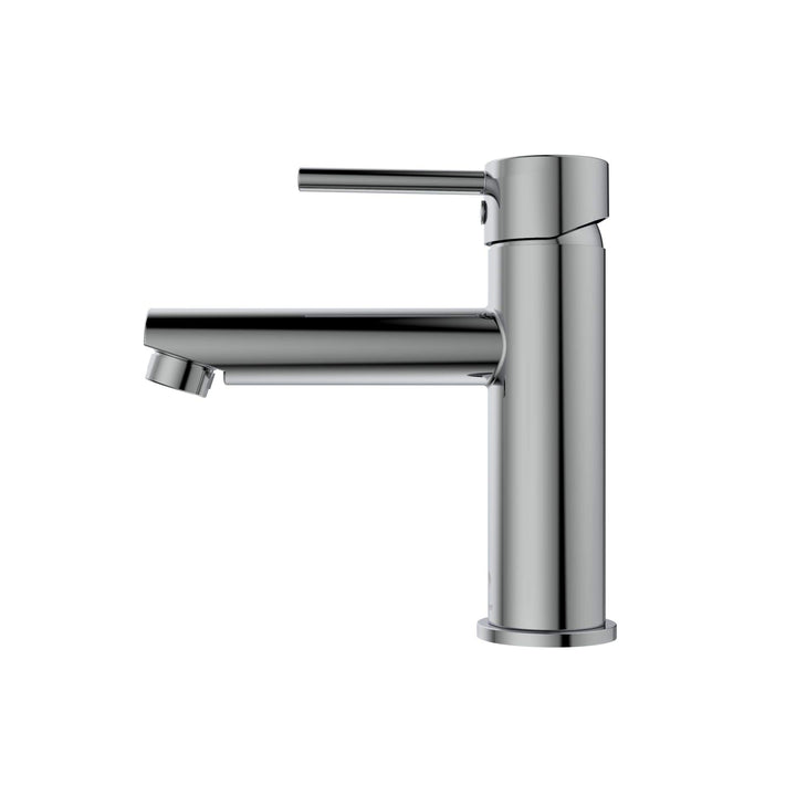 Belanger DEL21CCP Single Handle Bathroom Faucet with Drain Polished Chrome - Diamond Home USA