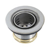 Kingston Brass K451B Portland Stainless Steel Bar Sink Basket Strainer