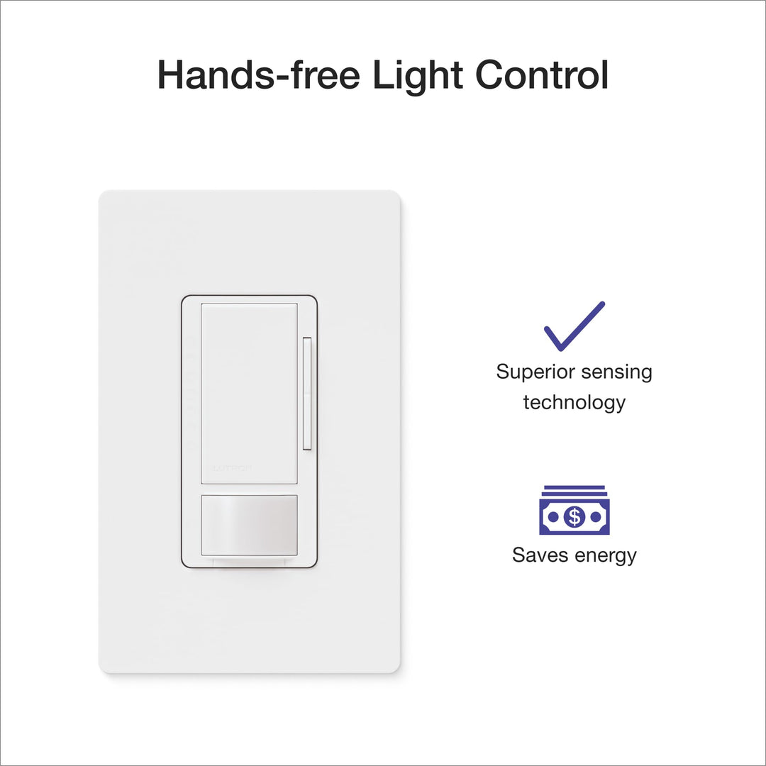 Lutron Maestro 0-10-Volt Dimmer Sensor Switch 8A 120-277-Volt/Single-Pole or - Diamond Home USA