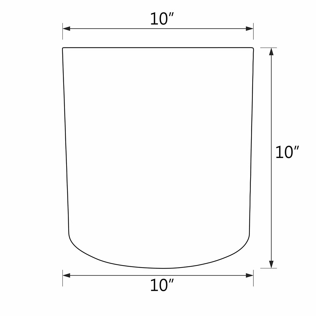 Aspen Creative 31016 Transitional Hardback Drum (Cylinder) Shape Spider - Diamond Home USA
