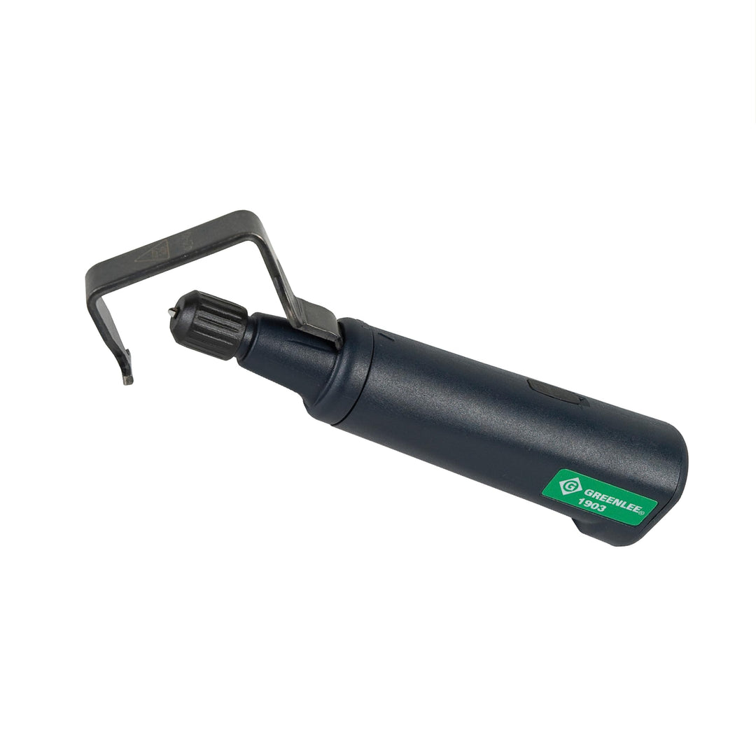Greenlee 1903 7" Pocket Cable Stripping Tool with High-Carbon Steel Blade 8