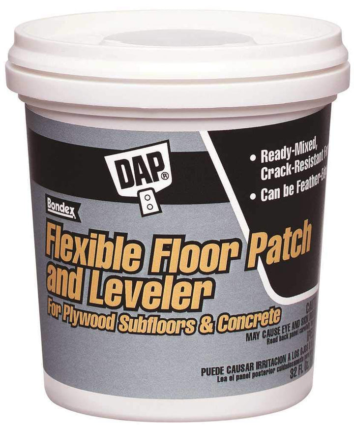 DAP GIDDS-1030404 1 gallon Light Grey Flexible Floor Patch & Leveler - Diamond Home USA