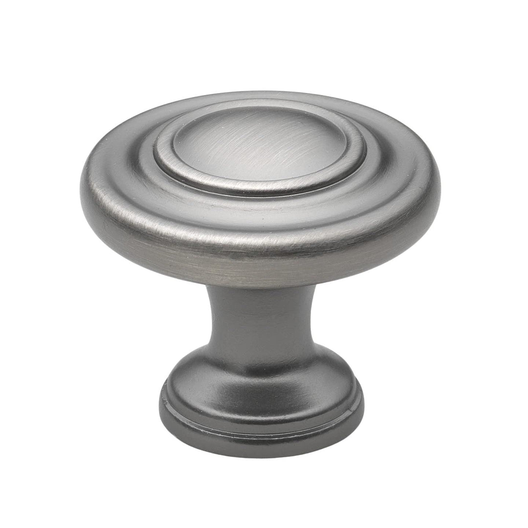 GlideRite Hardware 5415-P-25 1.25 inch Diameter Classic Round Ring Cabinet Knobs