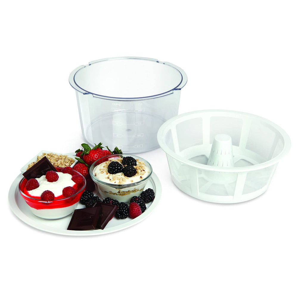 Greek Yogurt Maker Clear - Diamond Home USA