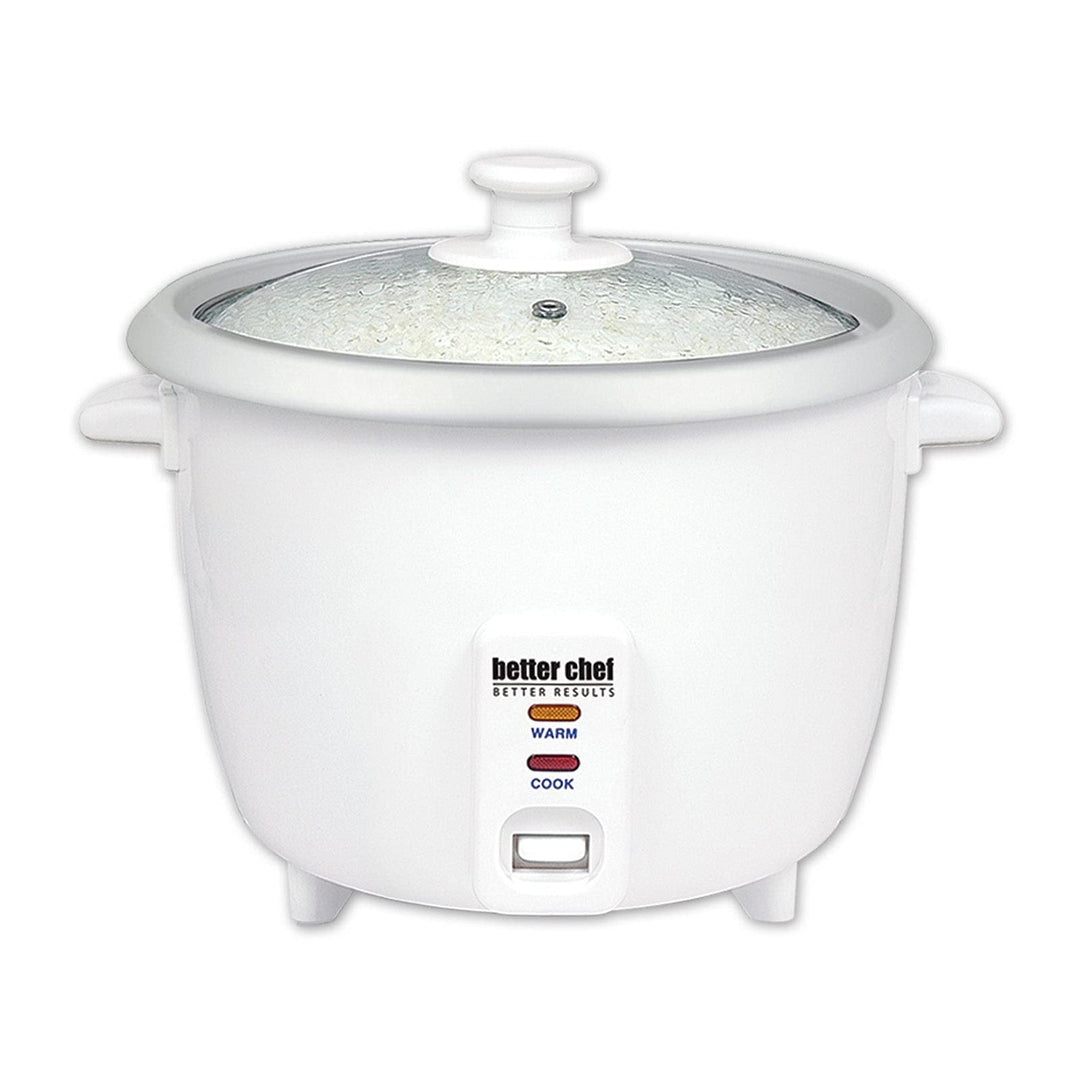 Automatic Rice Cooker White Auto Shut Off