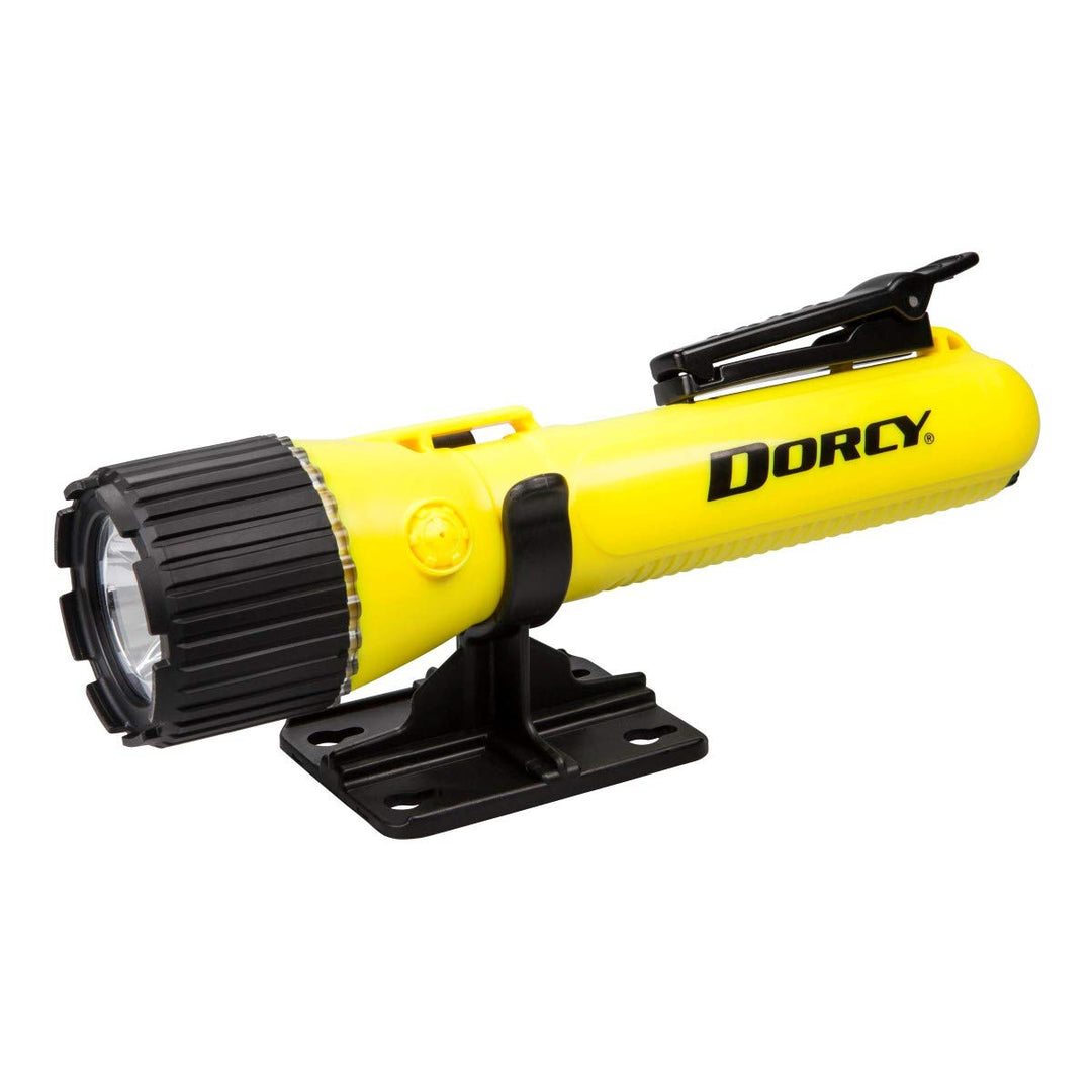 Dorcy Intrinsically Safe 157-Lumen Flashlight Water-Resistant Yellow (41-0091) - Diamond Home USA