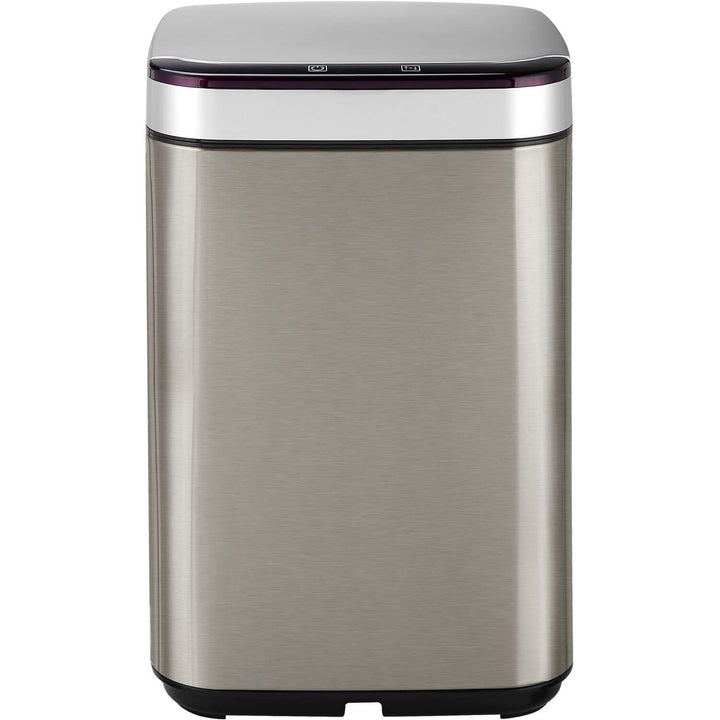 Hanover Home Square Trash Can with Fingerprint-Resistant Finish Soft-Close