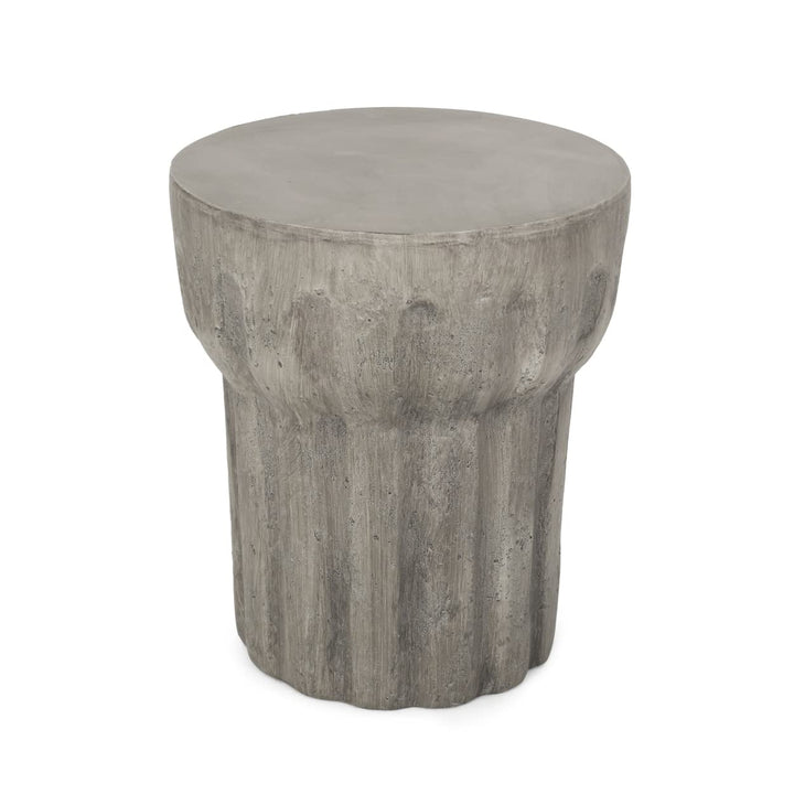 Christopher Knight Home Solomon Outdoor Contemporary Lightweight Accent Side - Diamond Home USA