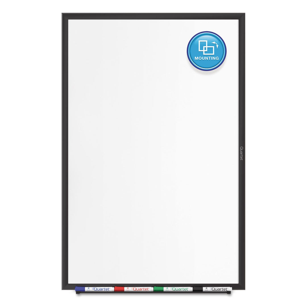 Quartet Magnetic Dry Erase White Board 4' x 3 Whiteboard Nano-Clean Surface - Diamond Home USA