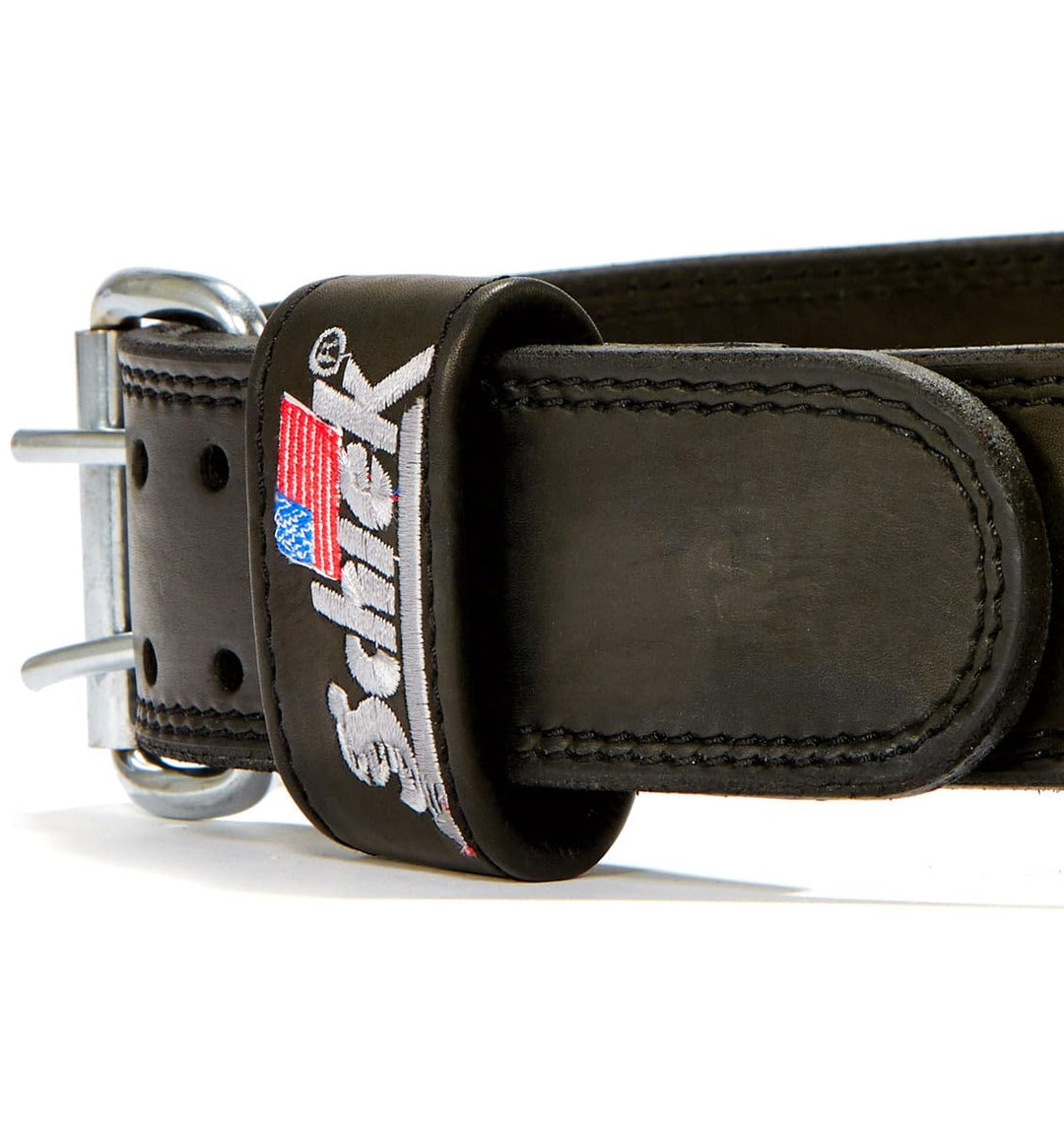 Leather Jay Cutler Signature Belt in Black Size: Medium (31" - 36") - Diamond Home USA