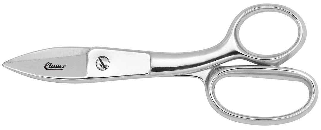 Clauss 11110 7.75" Shear Straight One Blade Serrated