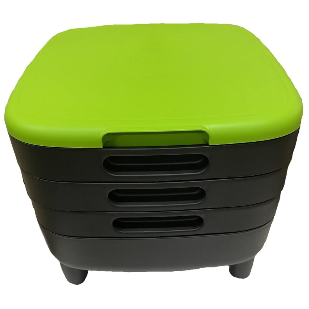 Maze Worm Farm (3 Trays) with Black Plastic - Diamond Home USA