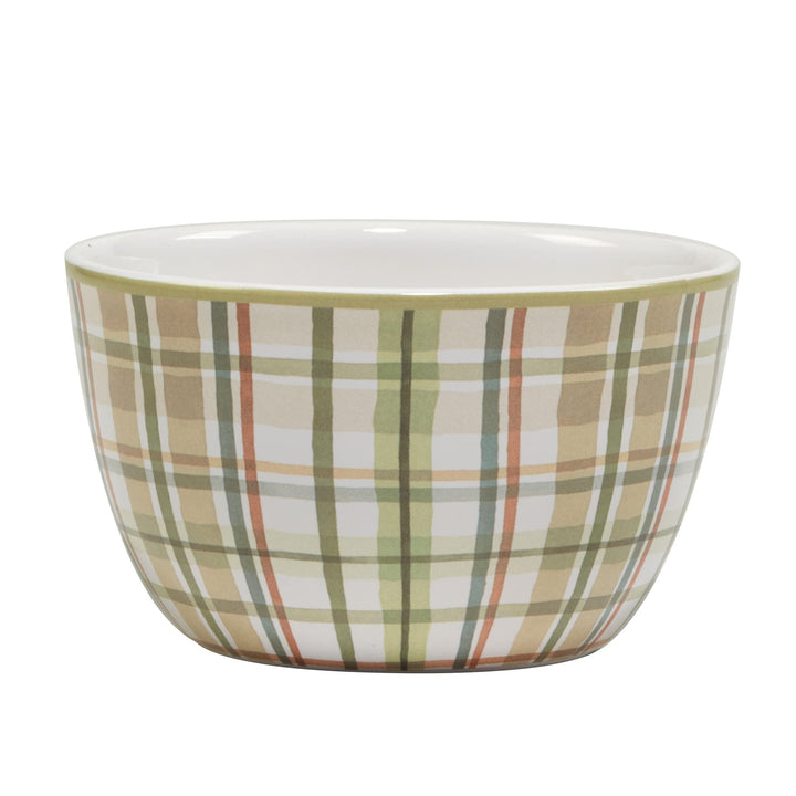 Green Fields 24 Oz. Ice Cream/dessert Bowls Set Of 4 Assorted Designs Oz. - Diamond Home USA