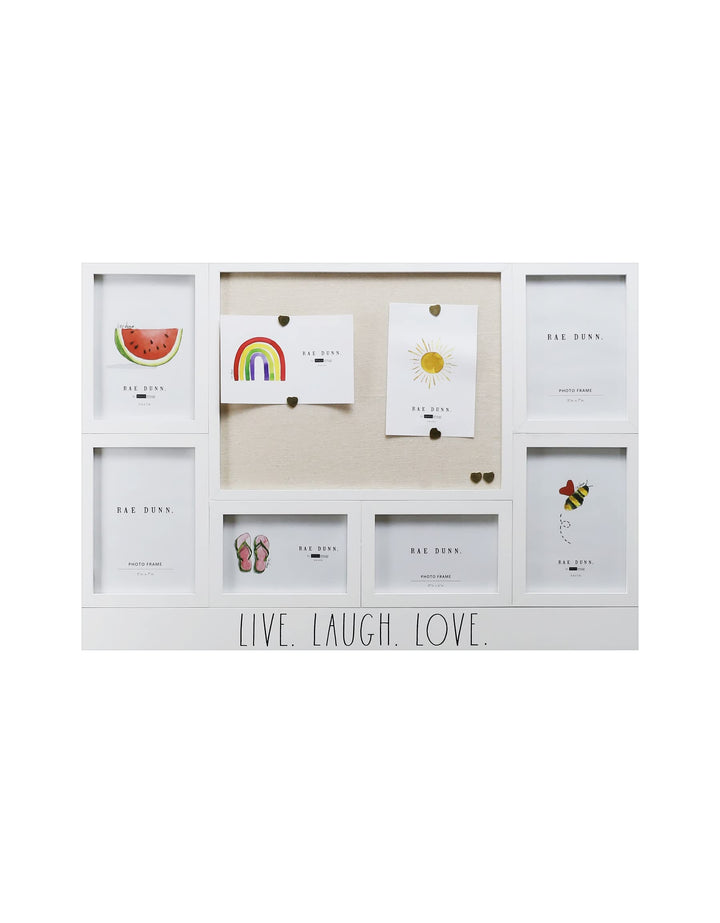 Rae Dunn ollage Picture Frames - Multiple Photo Frame for Wall Decor - Modern