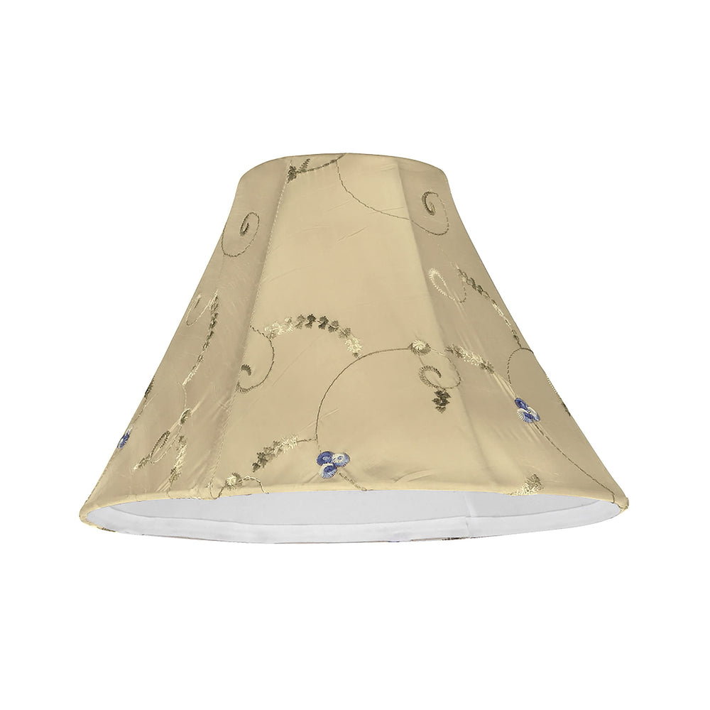 Aspen Creative 58026 Transitional Bell Shape UNO Construction Lamp Shade in Gold - Diamond Home USA