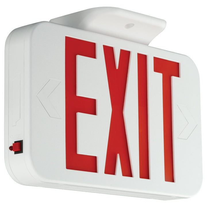 Compass 1 CERRC Hubbell Lighting LED Emergency Exit Sign with Remote Capacity