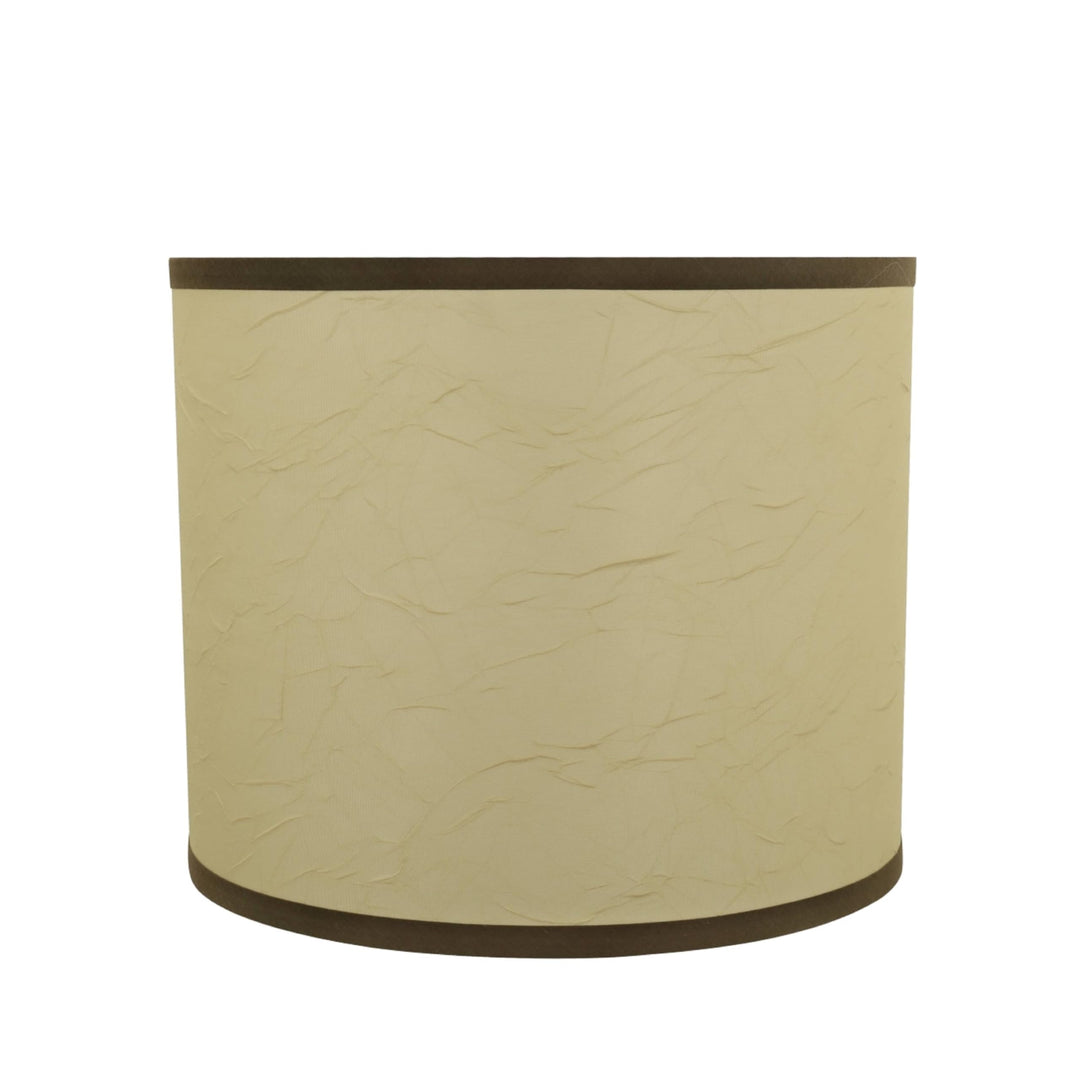 Aspen Creative 31098A Transitional Drum (Cylinder) Shaped Spider Construction BEIGE - Diamond Home USA
