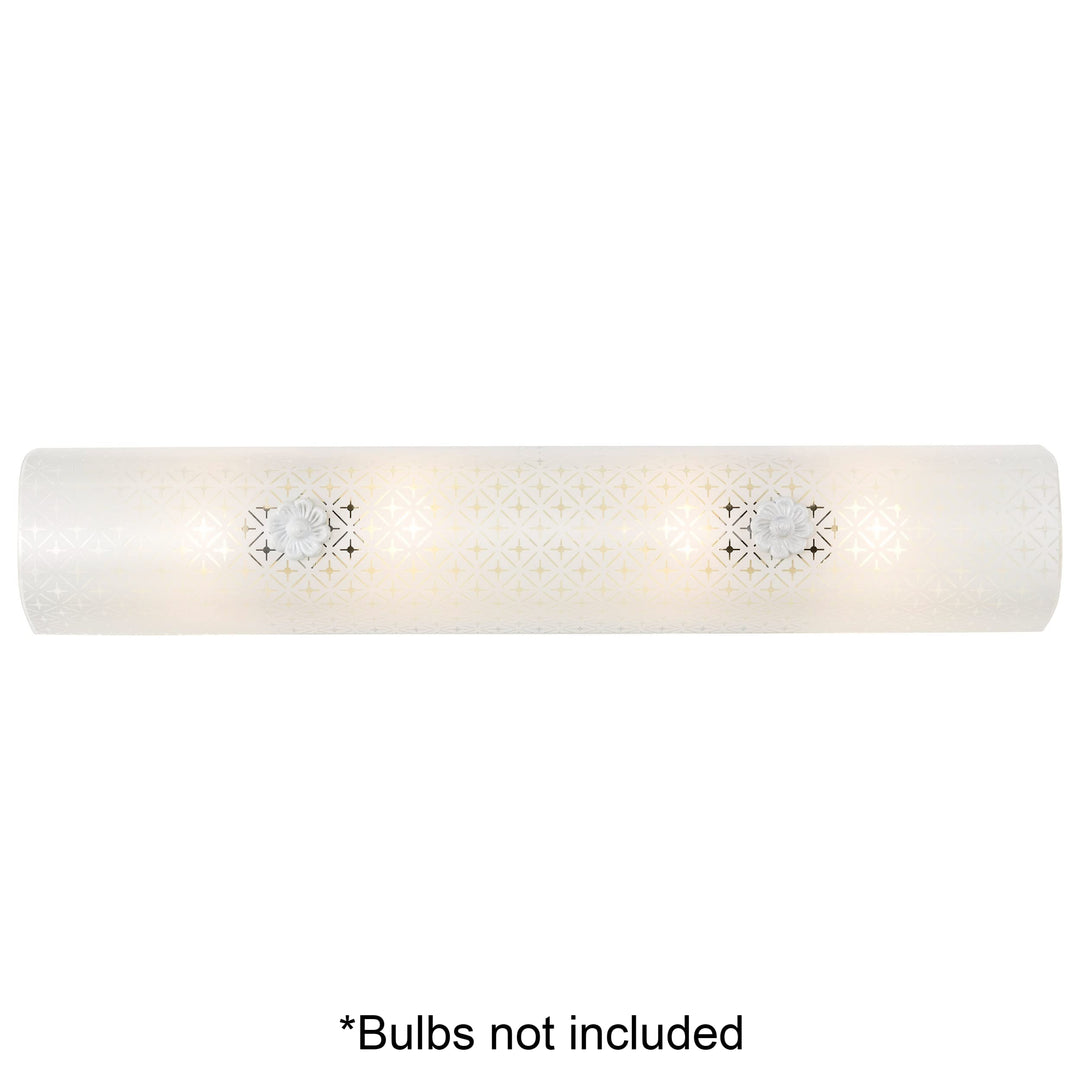 Nuvo SF76/277 with Diamond U Channel Glass 4-Light - Diamond Home USA