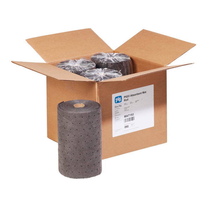 New Pig Absorbent Mat Roll 1-Gal Absorbency Per Roll Absorbs Oils & Water - Diamond Home USA