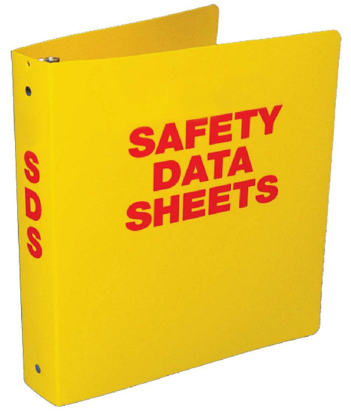 NMC RTK62C Safety Data Sheet Binder with Chain - 11 in. x 11.5 in. Heavy-Duty