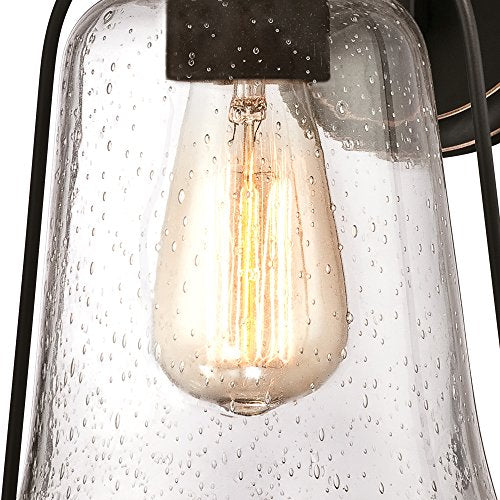 Westinghouse 6349100 Brynn One-Light Outdoor Wall Fixture Oil Rubbed Bronze - Diamond Home USA