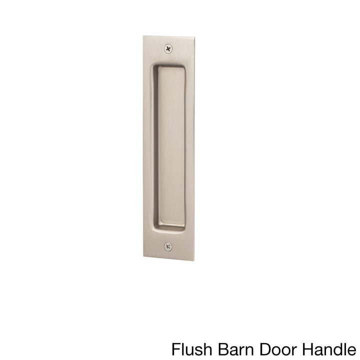 SURE-LOC BARN-KIT72 15 Barn Door Track System 72" Satin Nickel - Diamond Home USA