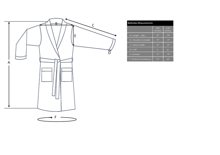 Ozan Premium Home 100% Turkish Cotton Herringbone Bathrobes Shawl Collar with SM - Light Aqua - Diamond Home USA