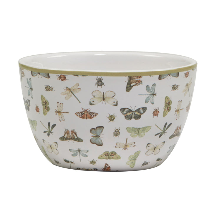 Green Fields 24 Oz. Ice Cream/dessert Bowls Set Of 4 Assorted Designs Oz. - Diamond Home USA