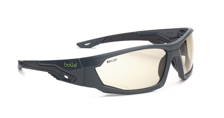 Bolle Safety MERCSP Mercuro Safety Glasses Platinum® Anti-Scratch Grey Black