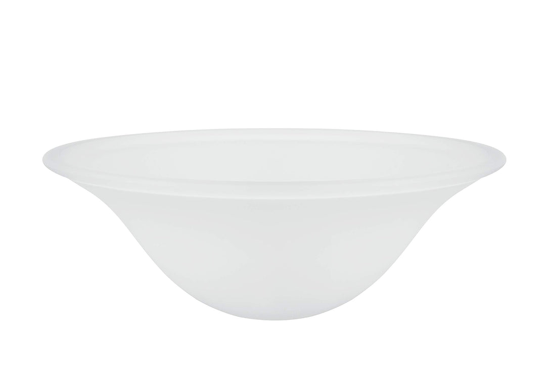 Aspen Creative Frosted 23100-01 Transitional tyle Replacement Torchiere Glass