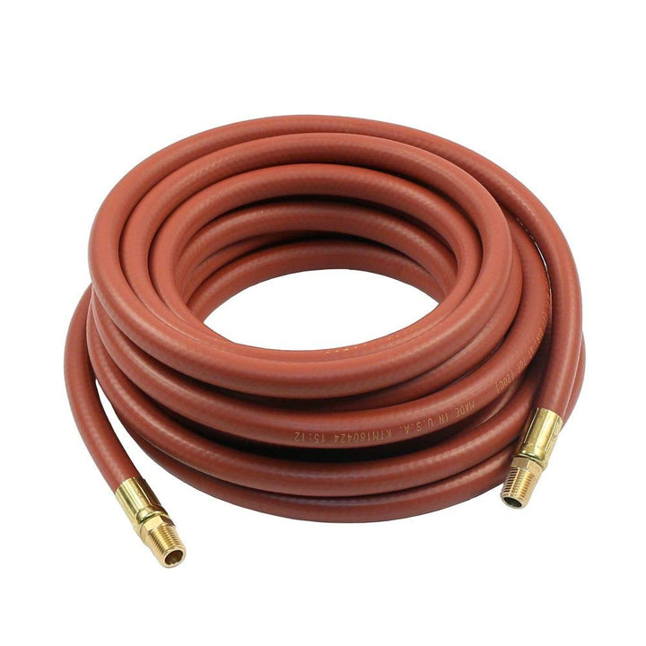 Reelcraft S601013-25 Low Pressure Air/Water Hose Assembly 3/8" x 25' 300 Psi 1/4