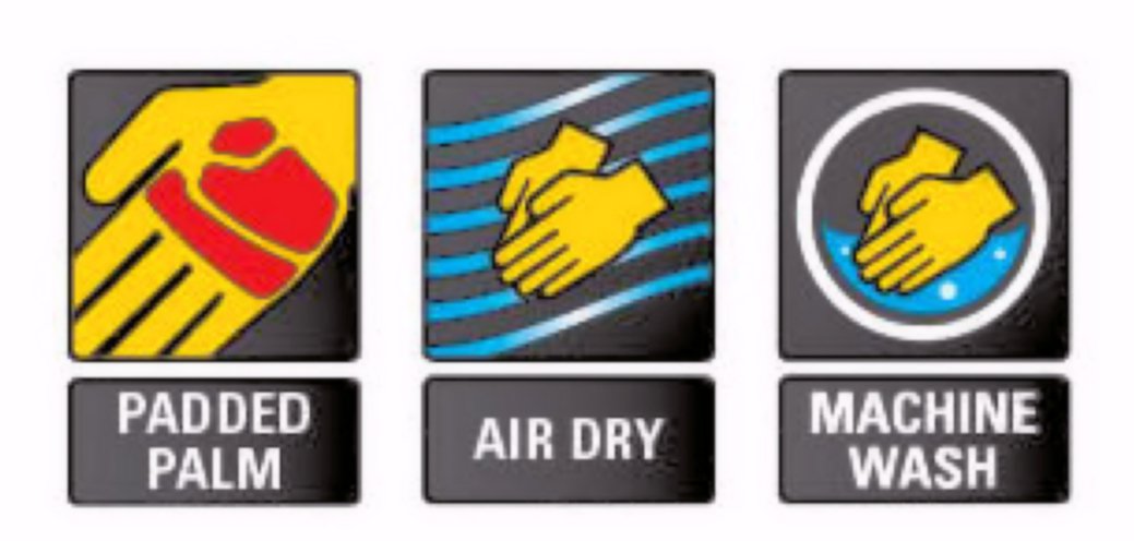 Ringers Gloves Tire Buddy Rubberized Clarino® Zeus fingers Black Large - Diamond Home USA