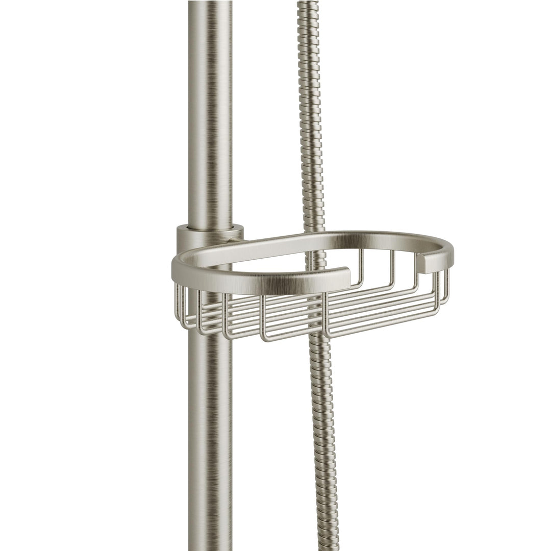 PULSE ShowerSpas 1011-III-BN Kauai III Shower System with 8" Rain Showerhead Brushed nickel - Diamond Home USA